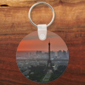 Eiffel Tower Paris Europe Travel Schlüsselanhänger (Vorderseite)