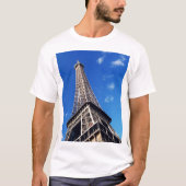 Eiffel Tower Paris Europe Travel T-Shirt (Vorderseite)
