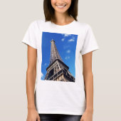 Eiffel Tower Paris Europe Travel T-Shirt (Vorderseite)