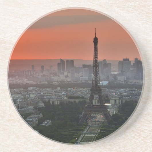 Eiffel Tower Paris Europe Travel Untersetzer (Vorne)