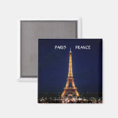 EIFFEL TOWER, PARIS FRANCE MAGNET (Vorderseite/Rückseite)