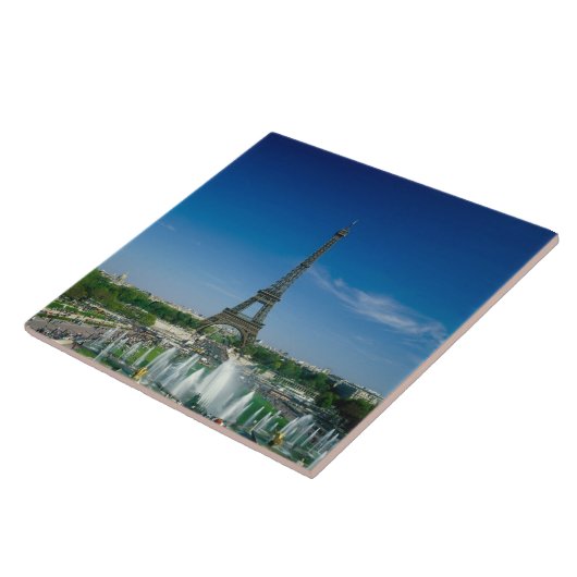 Eiffel Tower, Paris, Frankreich Fliese (Seite)