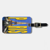 Eiffel Tower Paris Frankreich Gepäckanhänger (Vorderseite horizontal)