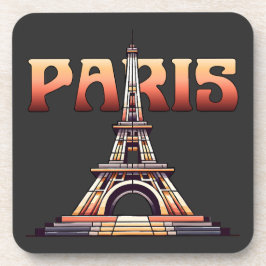 Eiffel Tower Paris Frankreich Getränkeuntersetzer