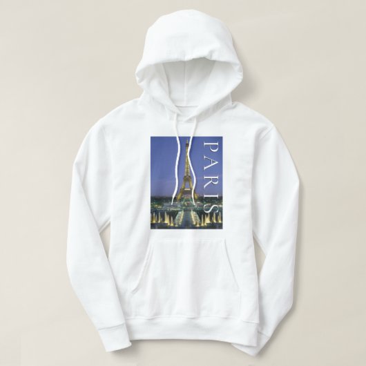 Eiffel Tower | Paris, Frankreich Hoodie (Design vorne)