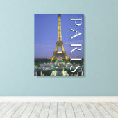 Eiffel Tower | Paris, Frankreich Leinwanddruck (Insitu (Holzboden))