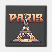 Eiffel Tower Paris Frankreich Magnet (Vorne)
