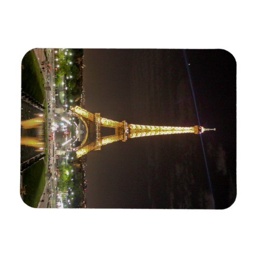 Eiffel Tower Paris Frankreich Magnet (Horizontal)