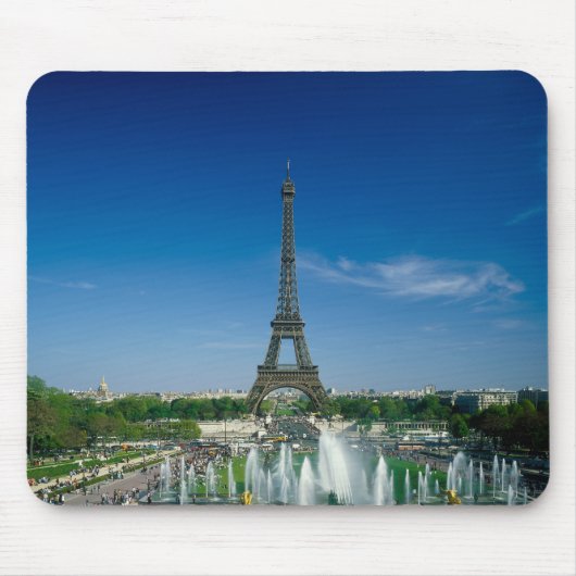 Eiffel Tower, Paris, Frankreich Mousepad (Vorne)