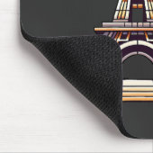 Eiffel Tower Paris Frankreich Mousepad (Ecke)