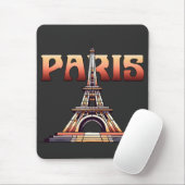 Eiffel Tower Paris Frankreich Mousepad (Mit Mouse)