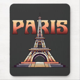 Eiffel Tower Paris Frankreich Mousepad
