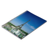 Eiffel Tower, Paris, Frankreich Notizblock (Linke Seite)