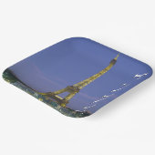 Eiffel Tower | Paris, Frankreich Pappteller (Gewinkelt)