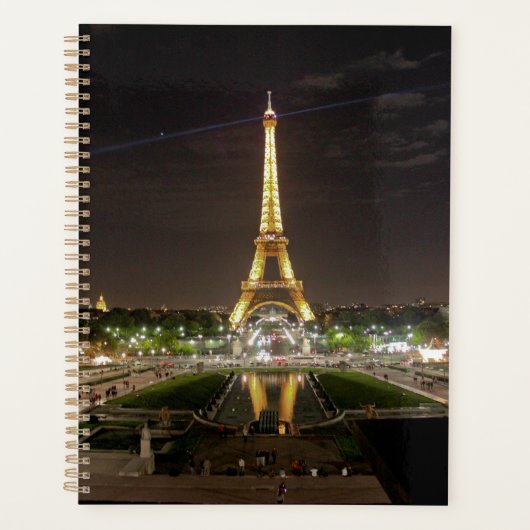 Eiffel Tower Paris Frankreich Planer (Vorderseite)
