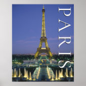 Eiffel Tower | Paris, Frankreich Poster (Vorne)