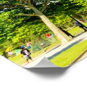 Eiffel Tower | Paris, Frankreich Poster (Ecke)