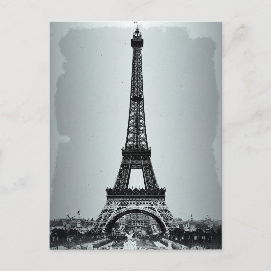 Eiffel Tower Paris Frankreich Postkarte (Vorderseite)