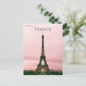 Eiffel Tower Paris Frankreich Postkarte (Stehend Vorderseite)