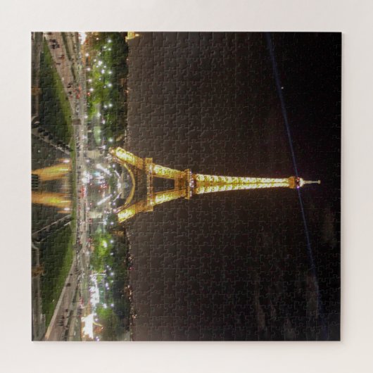 Eiffel Tower Paris Frankreich Puzzle (Horizontal)