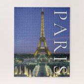 Eiffel Tower | Paris, Frankreich Puzzle (Vertikal)