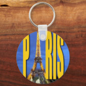 Eiffel Tower Paris Frankreich Schlüsselanhänger (Vorderseite)