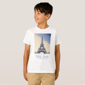 Eiffel Tower Paris Frankreich Sehenswürdigkeit T-Shirt (Vorne ganz)