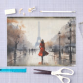 Eiffel Tower Paris Frankreich Seidenpapier (Handwerk)