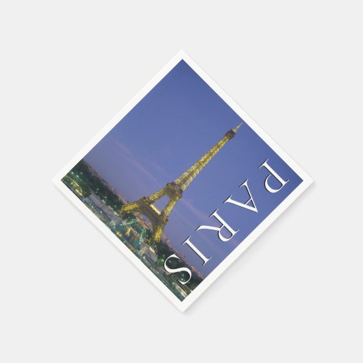 Eiffel Tower | Paris, Frankreich Serviette (Ecke)