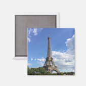 Eiffel Tower Paris Frankreich Souvenir Magnet (Vorderseite/Rückseite)