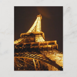 Eiffel Tower Paris Frankreich - Spanien Urlaub Postkarte