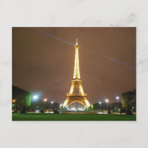 Eiffel Tower Paris Frankreich - Spanien Urlaub Postkarte