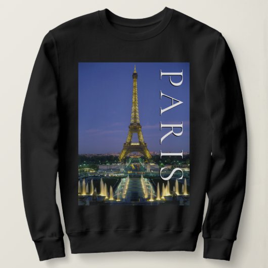 Eiffel Tower | Paris, Frankreich Sweatshirt (Design vorne)