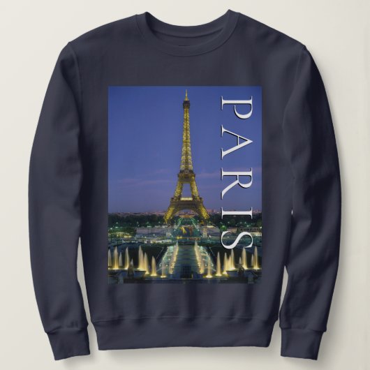 Eiffel Tower | Paris, Frankreich Sweatshirt (Design vorne)