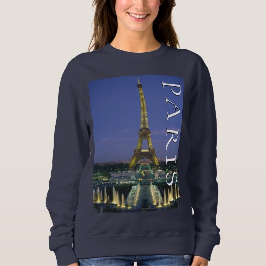 Eiffel Tower | Paris, Frankreich Sweatshirt (Vorderseite)