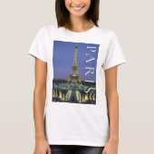 Eiffel Tower | Paris, Frankreich T-Shirt (Vorderseite)