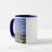 Eiffel Tower | Paris, Frankreich Tasse (Vorderseite Links)