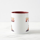 Eiffel Tower Paris Frankreich Tasse (Zentrum)