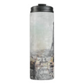 Eiffel Tower Paris Frankreich Thermal Tumbler - Re Thermosbecher (Vorderseite)