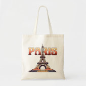 Eiffel Tower Paris Frankreich Tragetasche (Vorne)