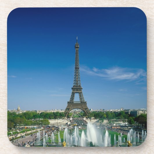 Eiffel Tower, Paris, Frankreich Untersetzer (Vorderseite)
