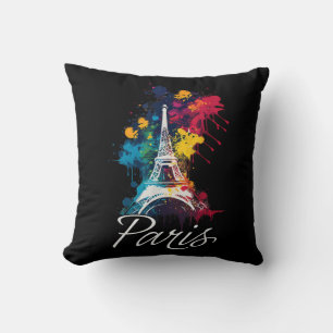 Eiffel Tower Paris Girls Reisen Kissen
