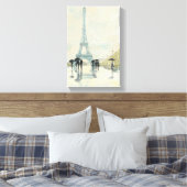 Eiffel Tower | Paris im Regen Leinwanddruck (Insitu (Schlafzimmer))