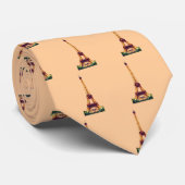 Eiffel Tower Paris Krawatte (Gerollt)