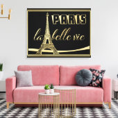 Eiffel Tower Paris Leinwanddruck (Insitu (Wohnzimmer))