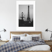 Eiffel Tower Paris Leinwanddruck (Insitu (Schlafzimmer))
