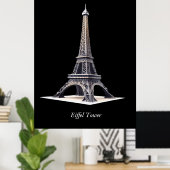 Eiffel Tower Paris Poster (Heimbüro)