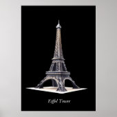 Eiffel Tower Paris Poster (Vorne)