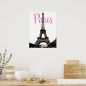Eiffel Tower Paris Poster (Küche)