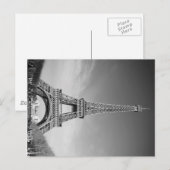 Eiffel Tower Paris Postkarte (Vorne/Hinten)